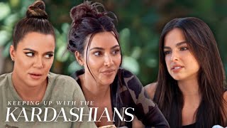 Kim & Khloé Kardashian Grill Kourtney About Her Unexpected Friendship with Addison Rae | KUWTK | E!