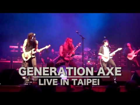 Generation Axe is coming!!! 2017 Asia Tour_Taipei