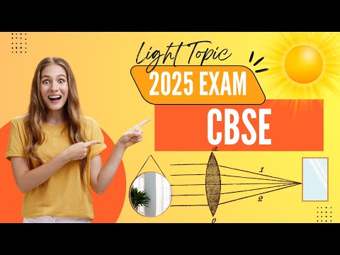 Physics : Light Important Topics for Class X Exam 2025