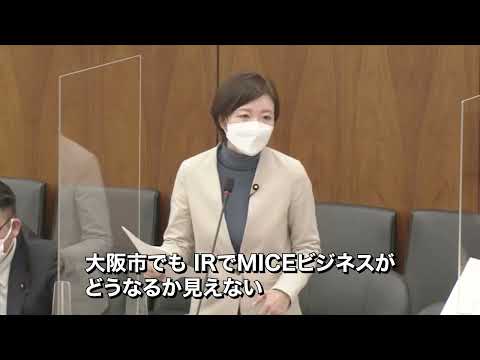 【字幕入り】大石あきこの国会質問！「カジノIRについて」衆議院・内閣委員会（2022年3月4日）