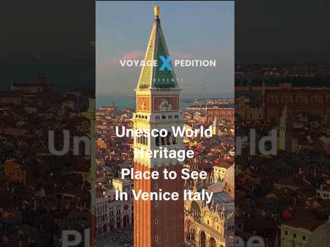 🇮🇹 World heritage must see in Venice Italy #travel #europeanholiday