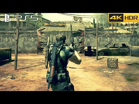 Resident Evil 5 + All DLCS (PS5) 4K 60FPS HDR Gameplay - (Full Game)