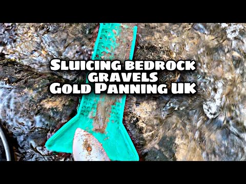 Prospecting for Gold using a Sluice first time beginner North Pennines Gold Panning UK