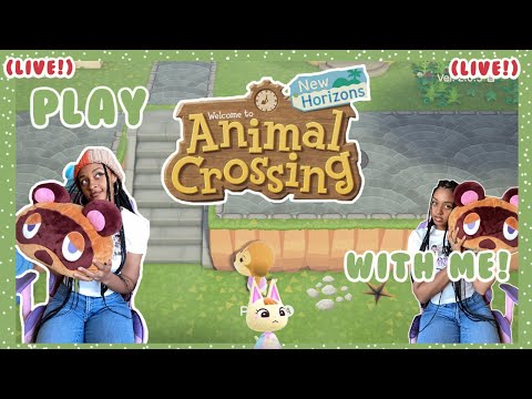 🌺 FIRST LIVESTREAM !!🌺  🍄 Playing Animal Crossing after 5 months🐸