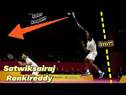 Fastest Smashers in Badminton - Satwiksairaj Rankireddy | Smash Compilation