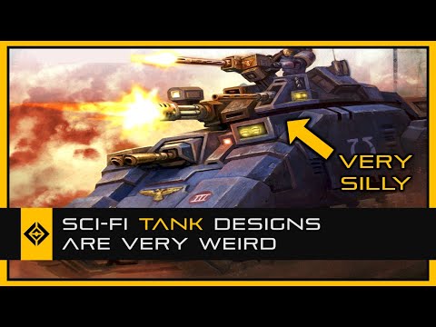 Sci-Fi Tank Designs Are Very Weird