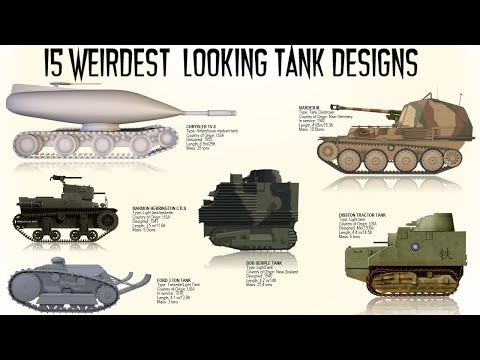 The 15 Ugliest and Weirdest Tank Designs in History