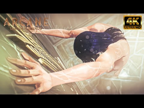 [4K AI] | Arcane | Caitlyn's Shower Scene | UPSCALED