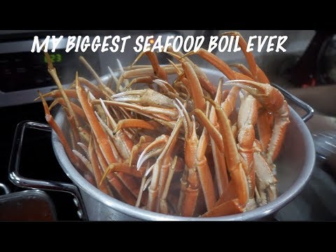 My Biggest Seafood Boil Ever | 20k Celebration | Southern Smoke Boss