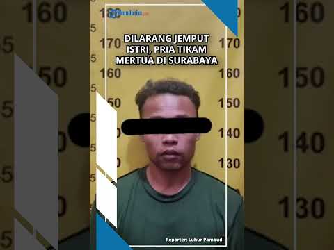 MENANTU TUSUK MERTUA DI TEGALSARI Surabaya Akibat Dilarang Jemput Istri, Senyumi RT Sebelum Kabur