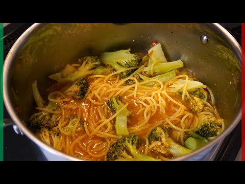 If you have broccoli, make this pasta!【Pasta e broccoli】