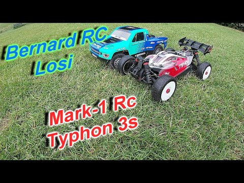 Losi Tenacity TT Pro  VS Arrma Typhon 3s,@Mark-1 Rc  &  @Bernard Rc