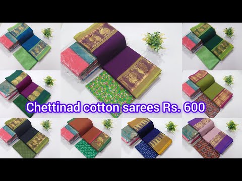 80'count 🌷Chettinad cotton sarees 🌿for order whatsapp:9488866146 #Cotton #Saree