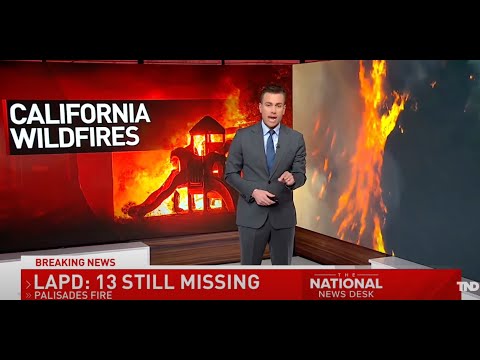 LAPD reports 13 people still missing in the Palisades fire zone