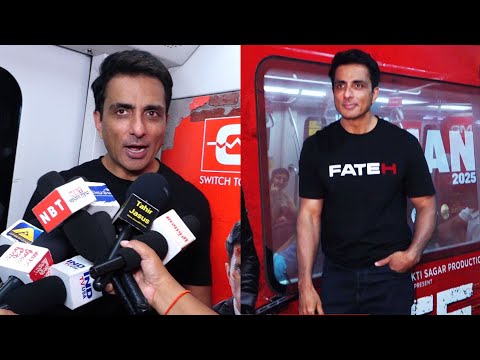 Sonu Sood Travels By Metro From Versova To Ghatkopar To Promote His Film Fateh