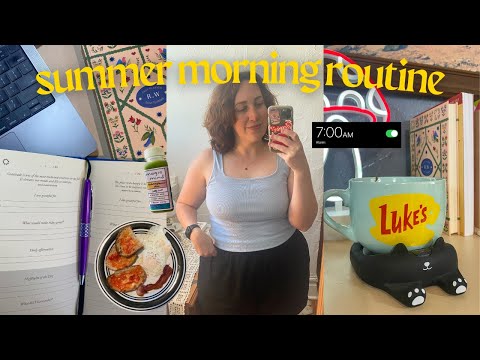 7 AM Productive Summer Morning Routine