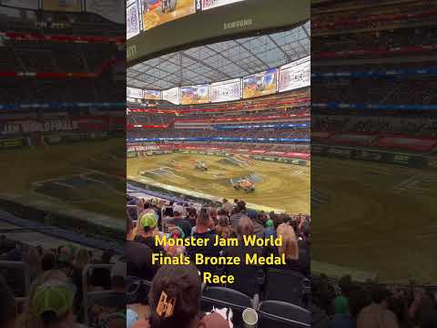 Monster Jam World Finals Bronze Medal Race 2024 #MonsterJam #MonsterTruck #MJWFXXIII