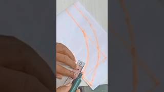 कुर्ती राउंड  collar neck cutting #roundcollarneck #cutting#shortsvideo #viral #trending #tailor