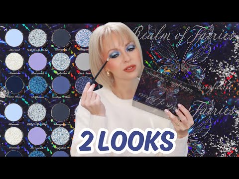 Testing NEW Bella Beaute Bar REALM OF FAIRIES PALETTE | 2 LOOKS TUTORIAL