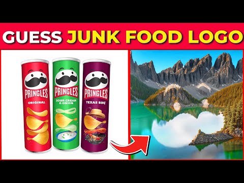 Guess The Logo | Guess The Hidden Junk Food And Snack Logo By Illusions | Logo Quiz