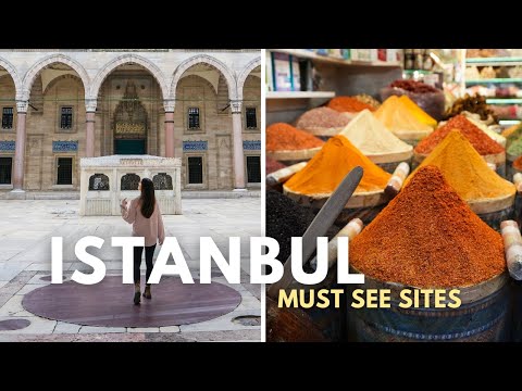 Top Sites in Istanbul | Spice Bazar, Hagia Sofia, and the Galata Tower