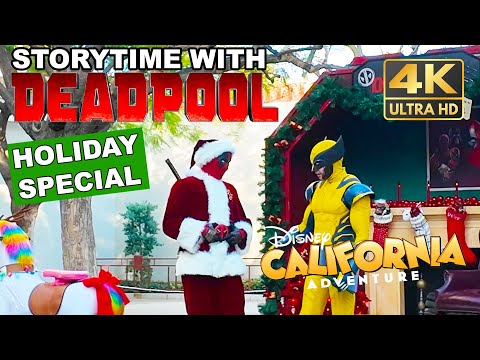 Storytime with Deadpool Holiday Special | Disney California Adventure | FULL SHOW 4K