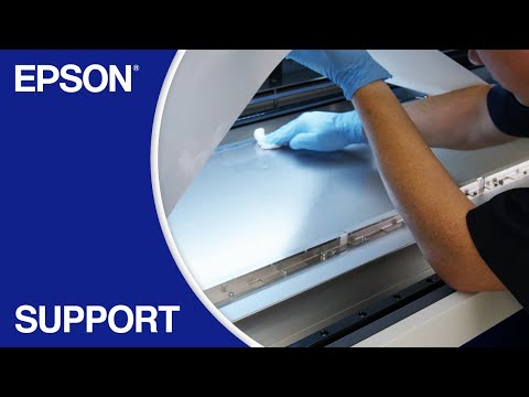 SurePress L4000 Series | #5 Inspecting and Cleaning the Platen Unit