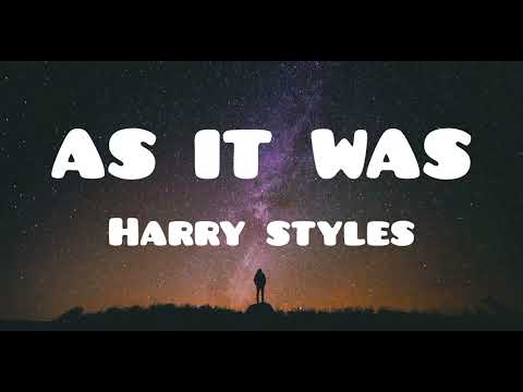 Harry Styles - As It Was (Lyrics / Lyrics Video)