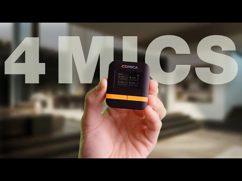 This GENIUS Filmmaking Device Records 4 Mics at once | Comica Vimo Q