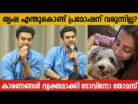 തൃഷ പ്രമോഷന് ഇല്ലാത്തതിന്റെ കാരണം വ്യക്തമാക്കി ടോവിനോ തോമസ് | Tovino Thomas About Thrisha Krishnan