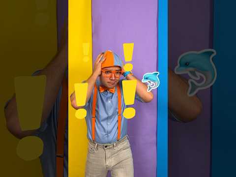 Guess the SEA CREATURE Challenge! Shark? Octopus? Which is it? #blippi #shorts