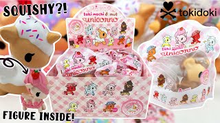 OPENING tokidoki toki mochi DONUT UNICORNO BLIND BOXES! UNICORNO SQUISHIES AND FIGURES?!