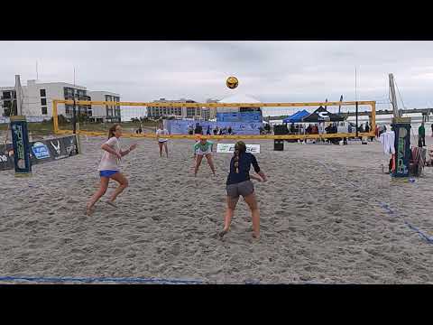 Super Girl Beach Volleyball JAX BEACH - Girls 18U - Haen/Navidi vs Genest/Schrock - Set 2