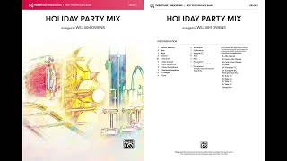 Holiday Party Mix, arr. William Owens – Score & Sound