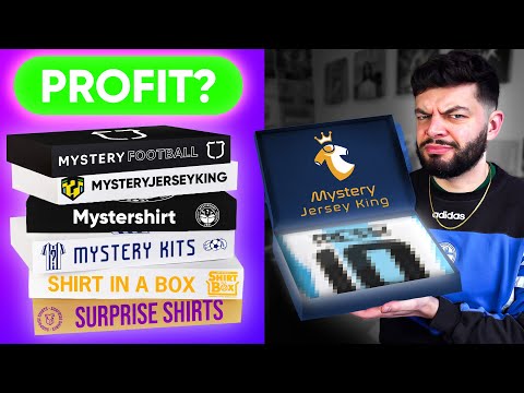 I tried to PROFIT from MYSTERY FOOTBALL SHIRT BOXES (NOT Sponsored!)