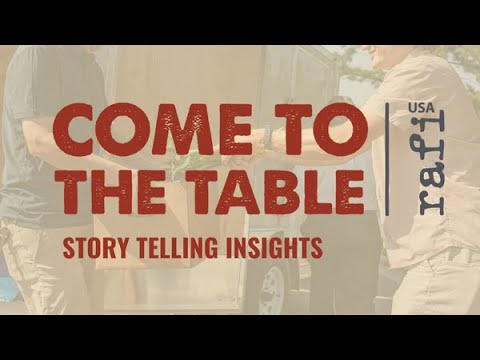 Come to the Table: Story Telling Insights