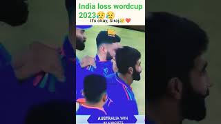 India Vs Australia Final 2023 #indvsaus2023 #worldcup2023 #indialost