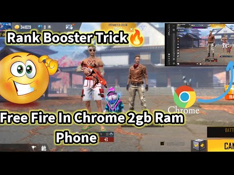 Playing Free Fire In Chrome 🔥 in 2gb Ram Mobile | free fire gameplay #freefire#garenafreefire