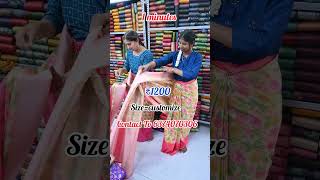 1minute saree available #1minutesarees #readymadesaree #trendingshorts #udhayatex #elampillai