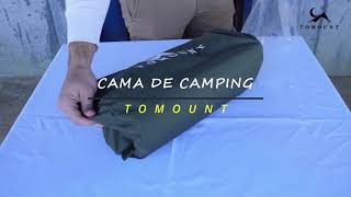 TOMOUNT Portable Bed Camping Cot/ Camping Cama Portátiles