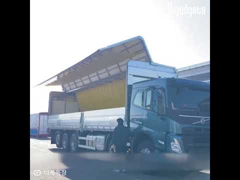 Wing van semi trailer① #gigadgets #trailer #transportation #truck #logistics