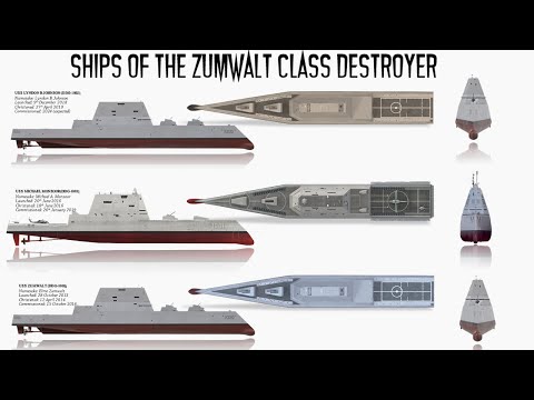 All Ships of the Zumwalt Class Destroyer (Explained)