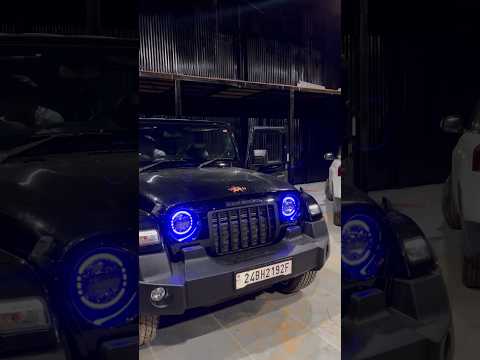 NEW LIGHT INSTALLED IN MAHINDRA THAR 🔥 @mahadevcardecor