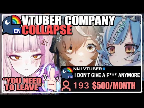 New Niji Vtubers Make No Money & Get Desperate To Escape The Black Company