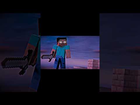 HEROBRIN VS STEVE #shortsfeed #viralshort #minecraftshorts #minecraftanimination #gamerfleet #beats