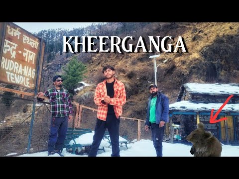 Winter Kheerganga Trek 2023 | Live Bear Attack In Kalga Kasol Ep1