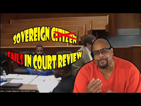 SOVEREIGN CITIZEN FAILS IN COURT REVIEW