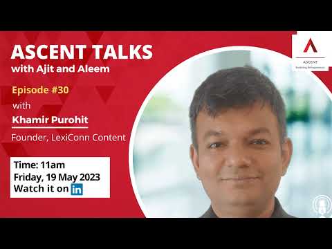 Entrepreneur Story | Khamir Purohit, Founder, LexiConn Content | AAA Ep 30