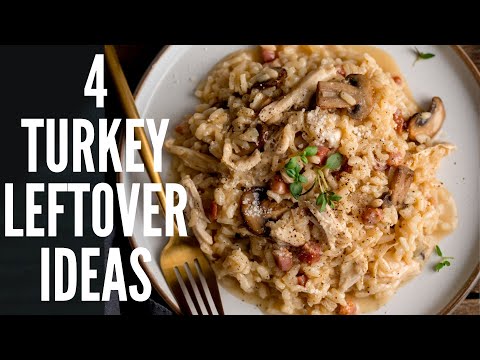 4 of my FAVOURITE Leftover Turkey Ideas!