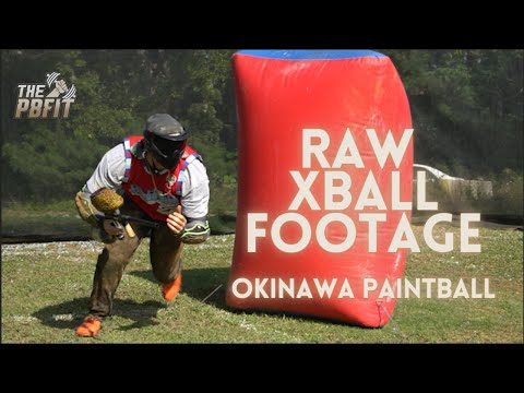 RAW PAINTBALL FOOTAGE | XBALL IN OKINAWA